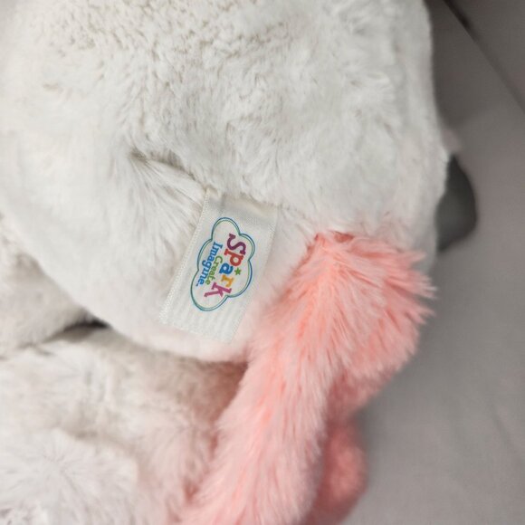 Metallic Plush White and Pink Unicorn by Spark Create Imagine - Picture 8 of 9